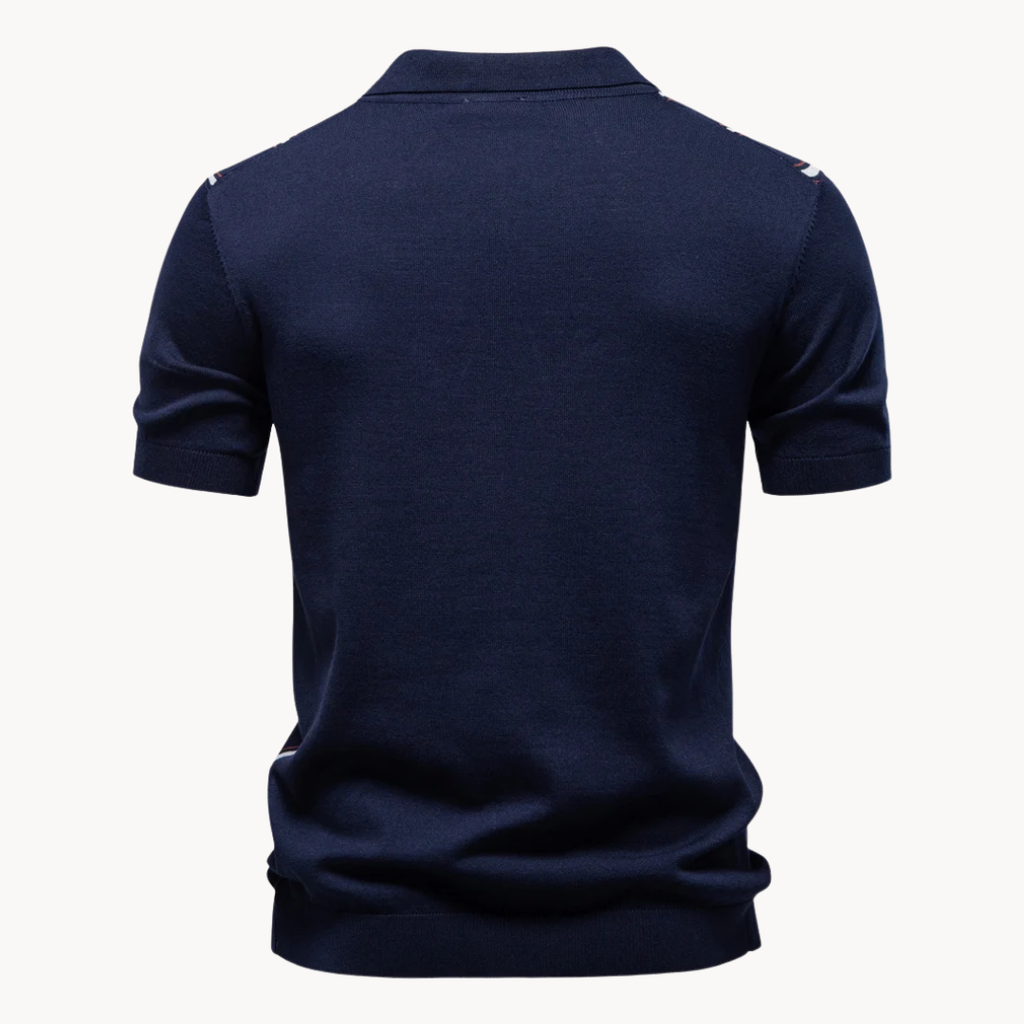 Enrico | Polo Zip Raffinato