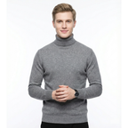 Monte Carlo Premium Collo Alto Uomo - Maglione Fine con Collo Alto