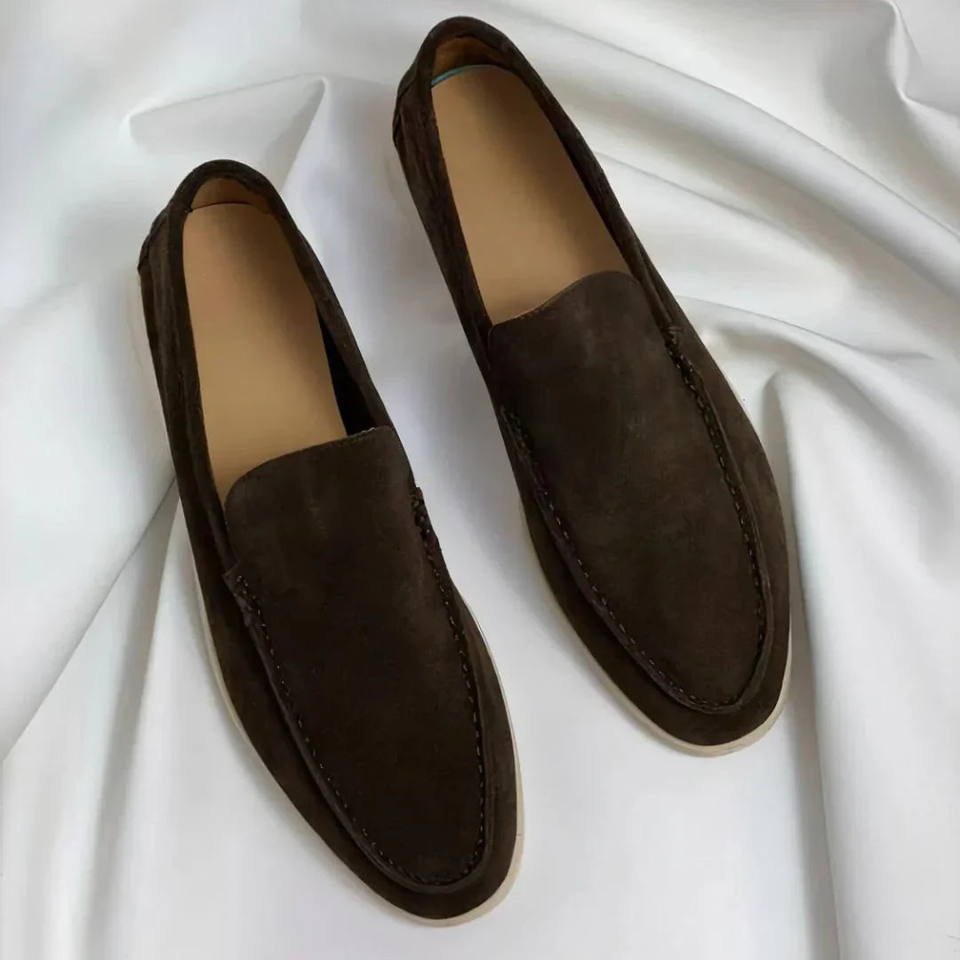 Lorenzo | Mocassino in Pelle Scamosciata Premium