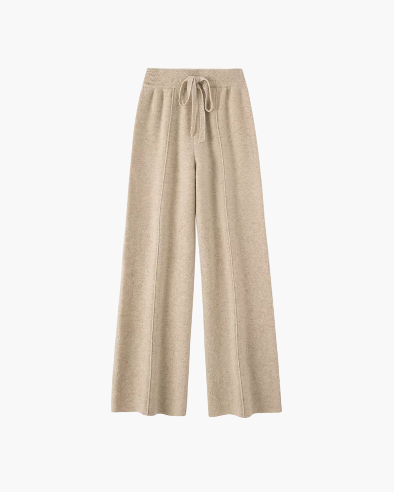 Ewa | Pantaloni in Lana Merino Pura
