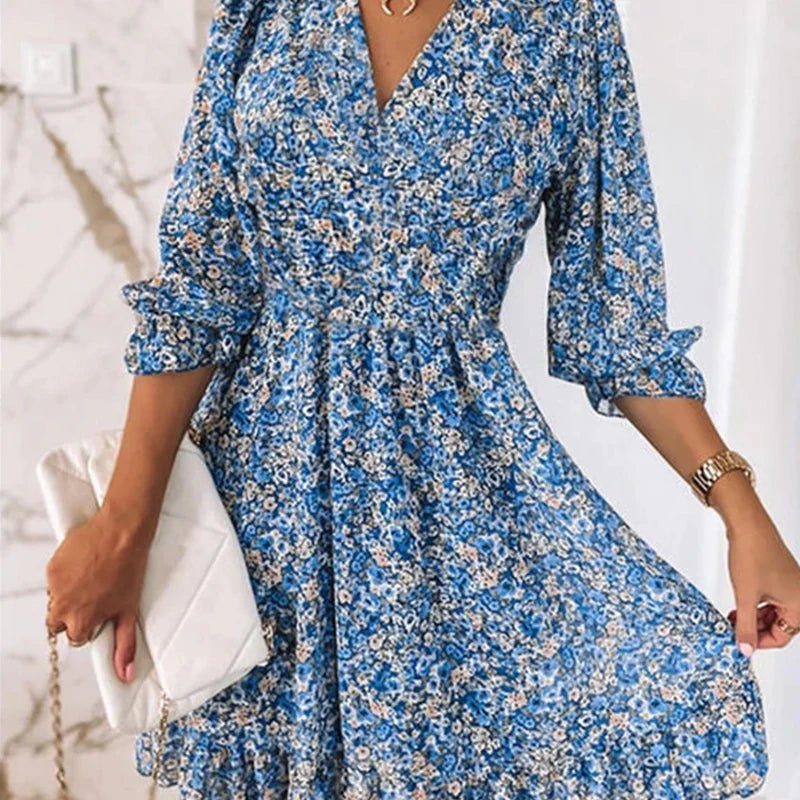 Sunna - Elegante Abito a Fiori