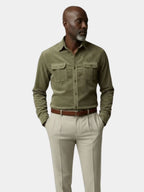 Matthijs | Camicia Casual in Velluto