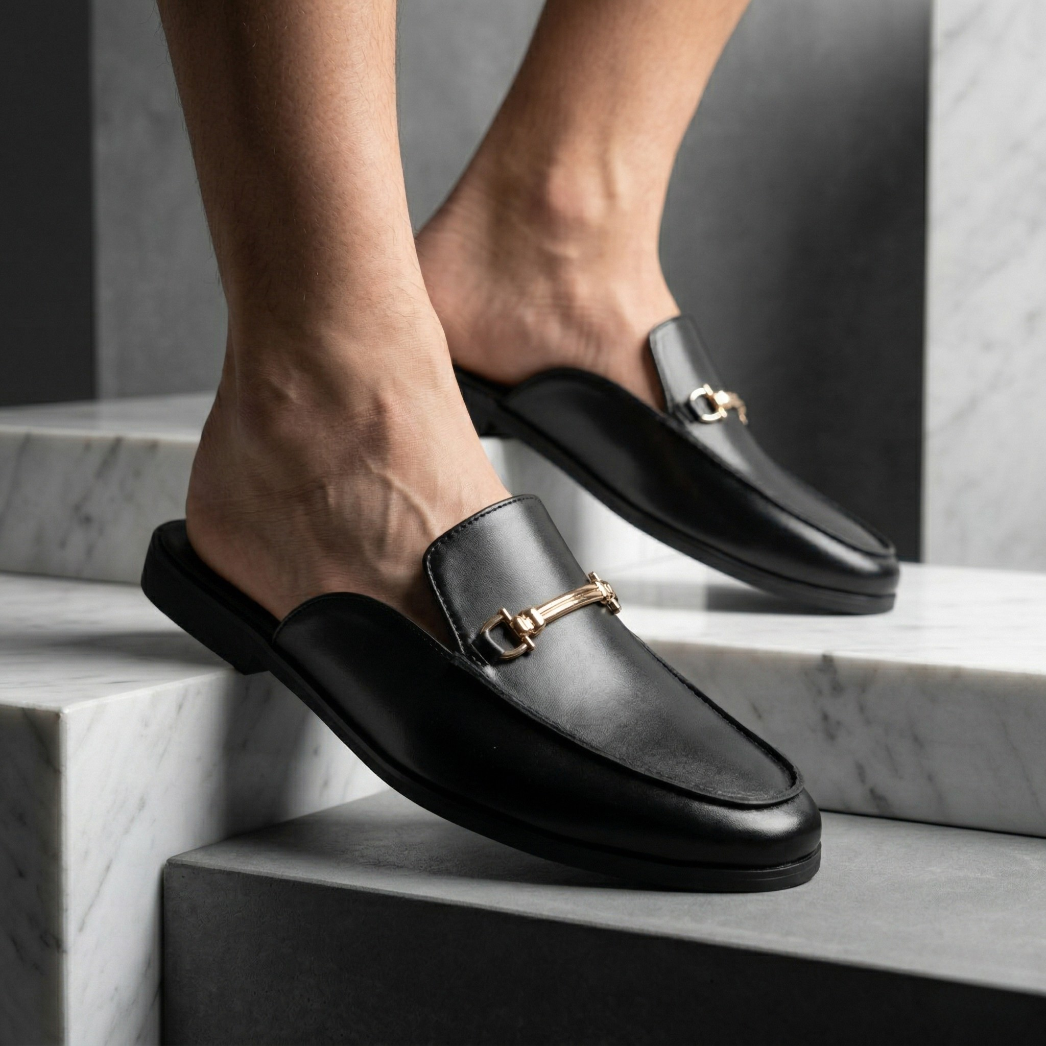 Zalecta | Mules in Pelle di Lusso