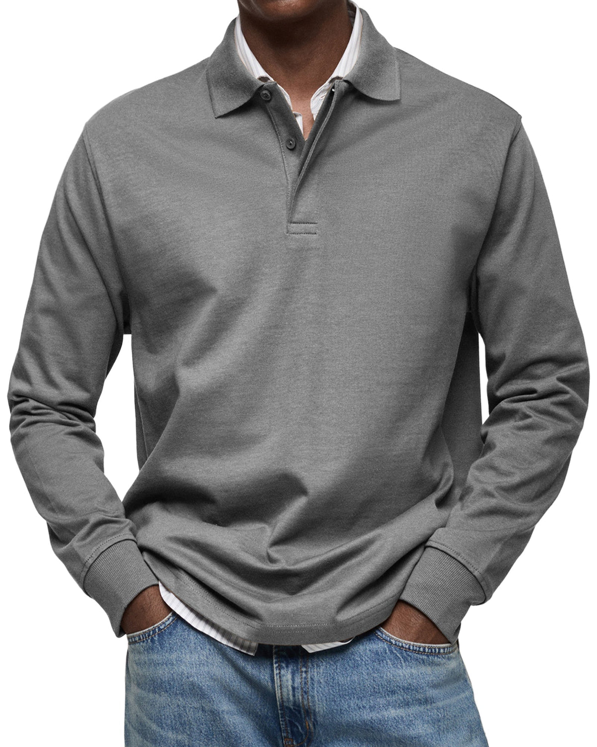 Alexandre Casual Polo a maniche lunghe