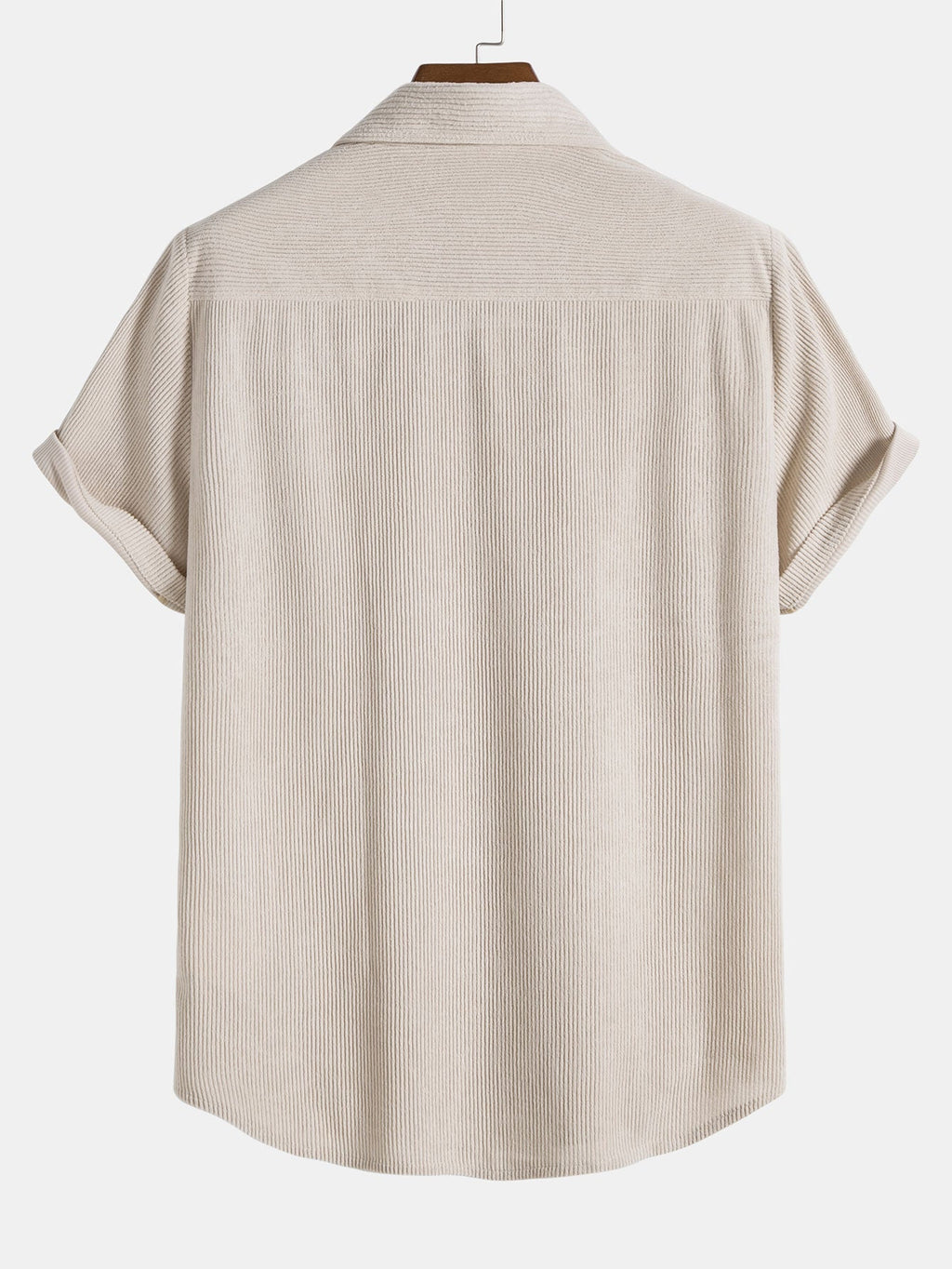Camicia di Cotone con Maniche Corte
