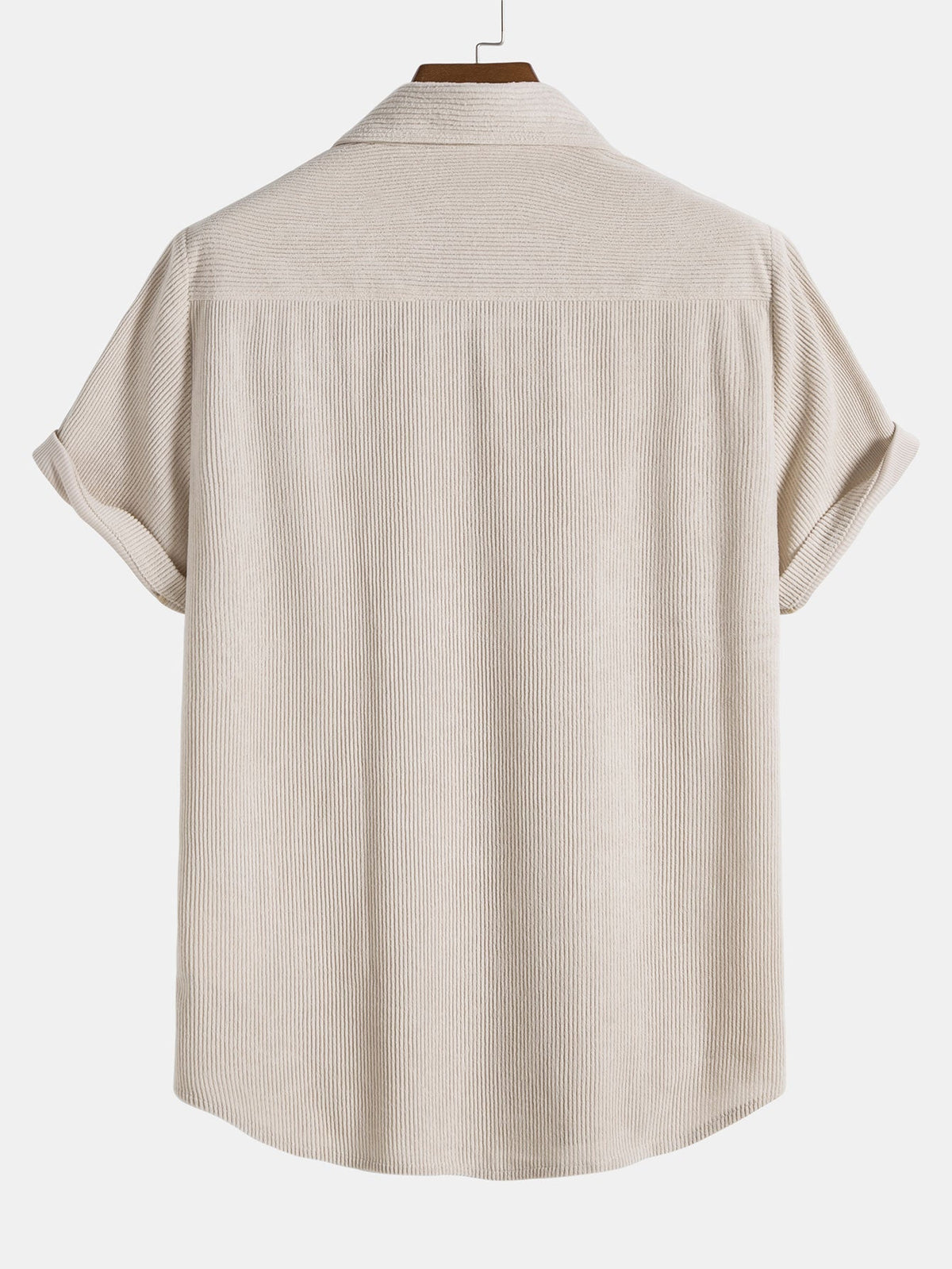 Camicia di Cotone con Maniche Corte