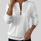 LUCIA I Maglione con zip