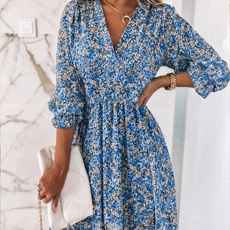 Sunna - Elegante Abito a Fiori