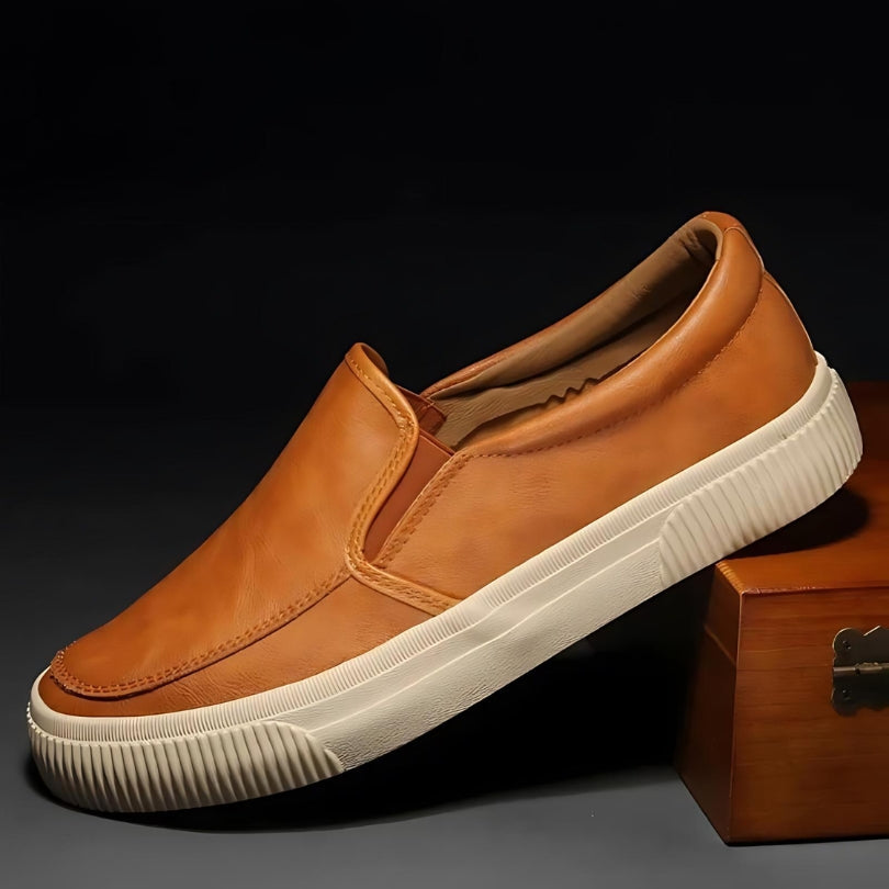 Boulevard Scarpe Slip-On in Pelle Italiana