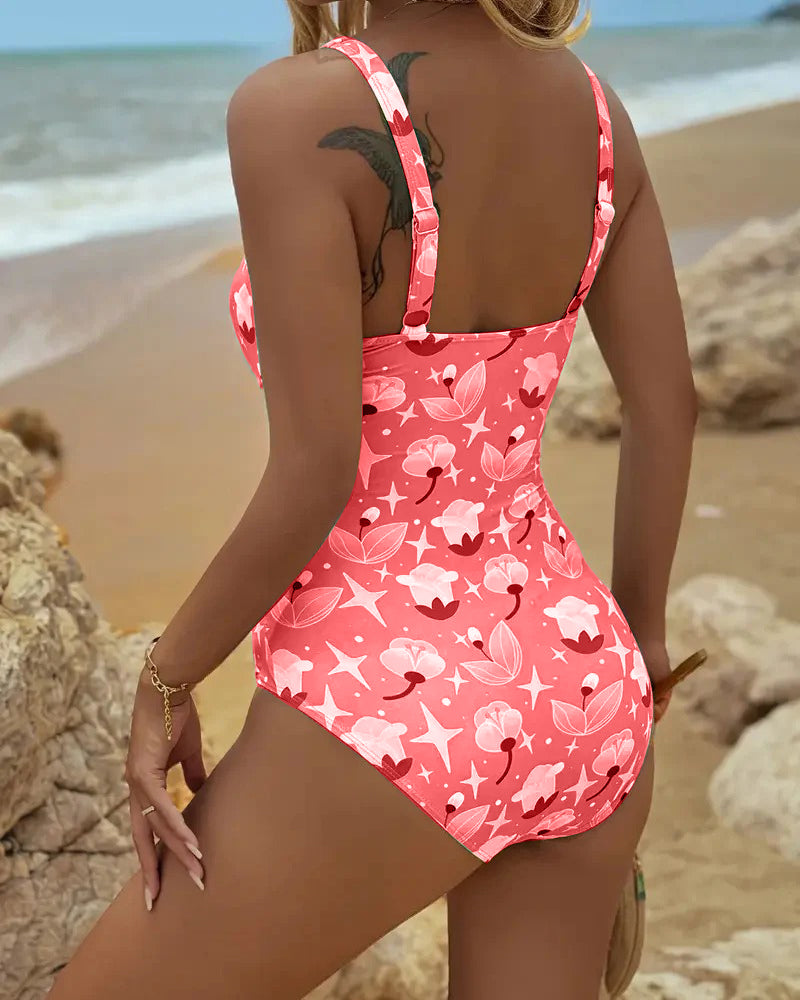 Clara | Tankini stampato a pezzo unico