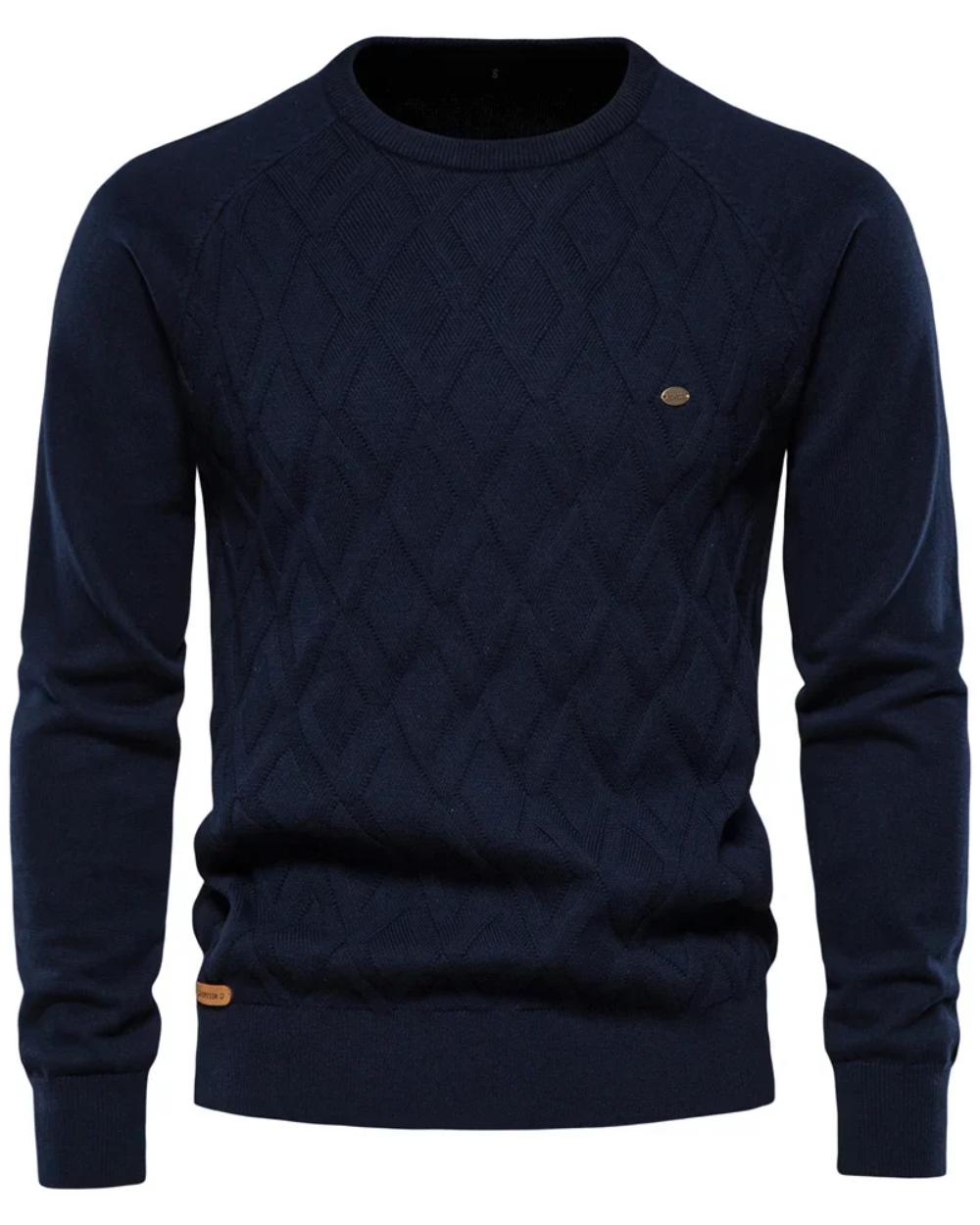 Maglione da Uomo con Design a Quadri
