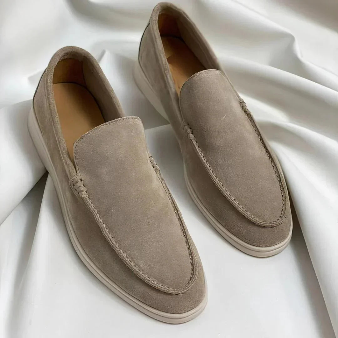 Lorenzo | Mocassino in Pelle Scamosciata Premium