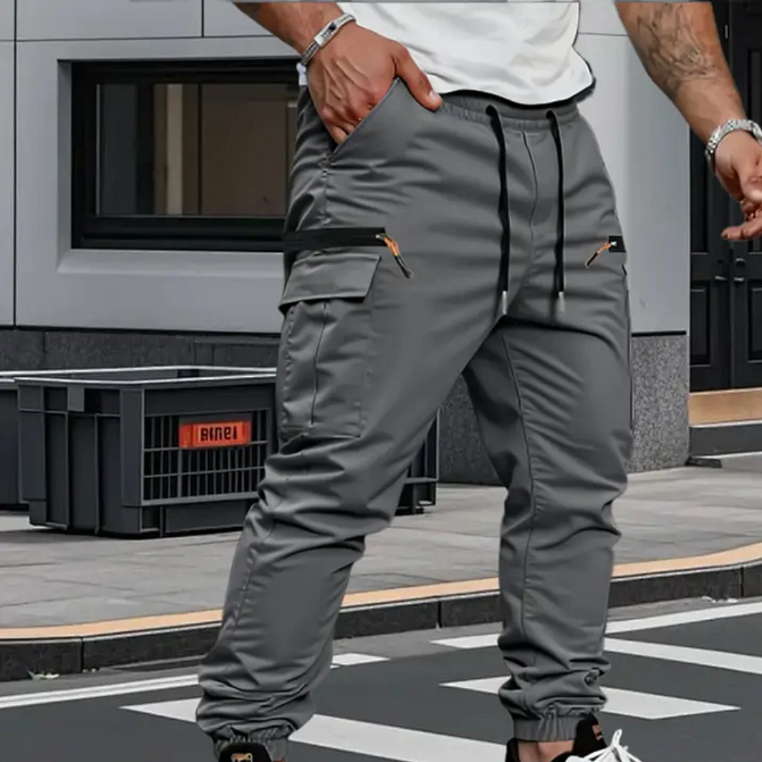 Zalecta | Pantaloni Cargo Stretch