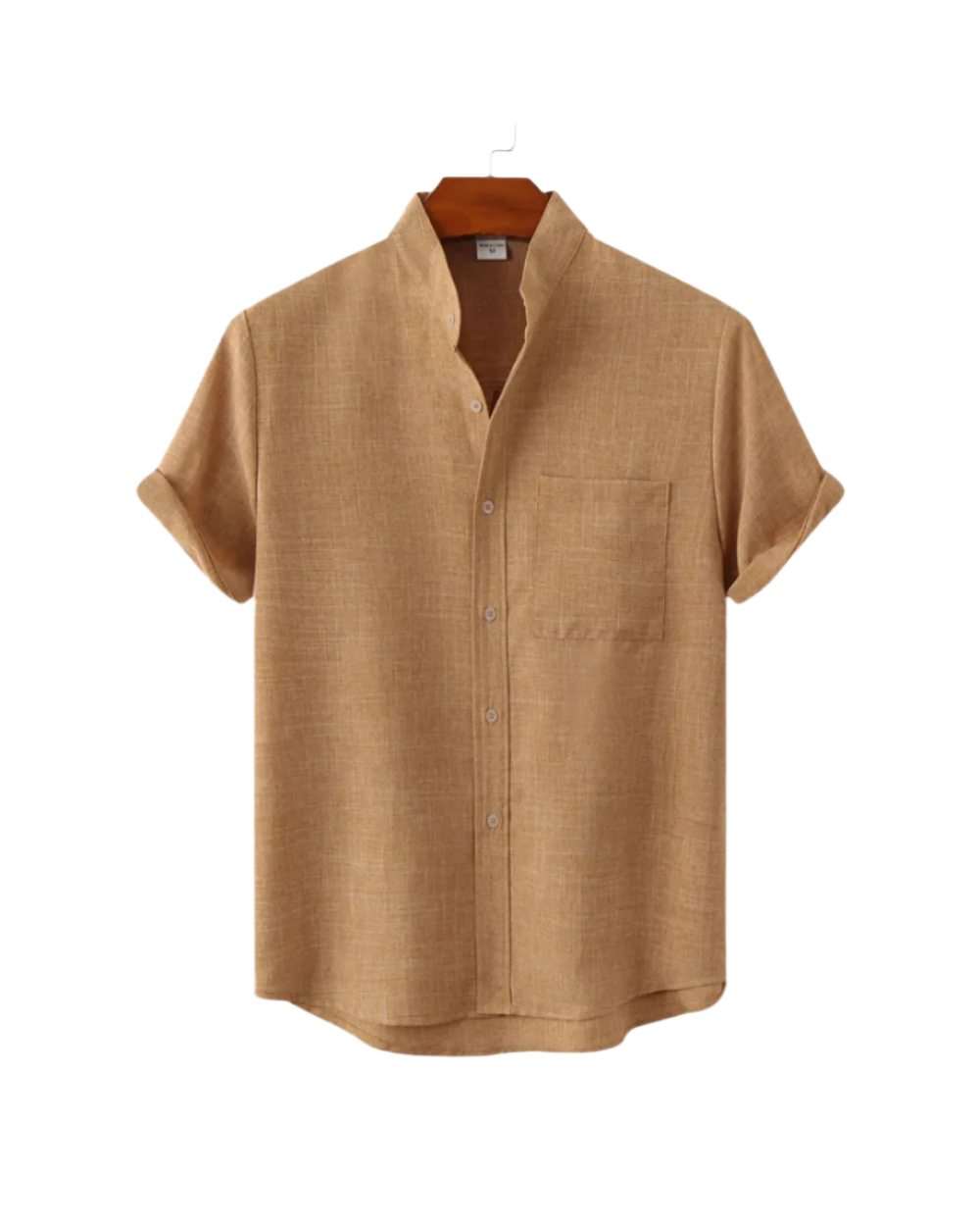 Camicia di lino Venezia con maniche corte
