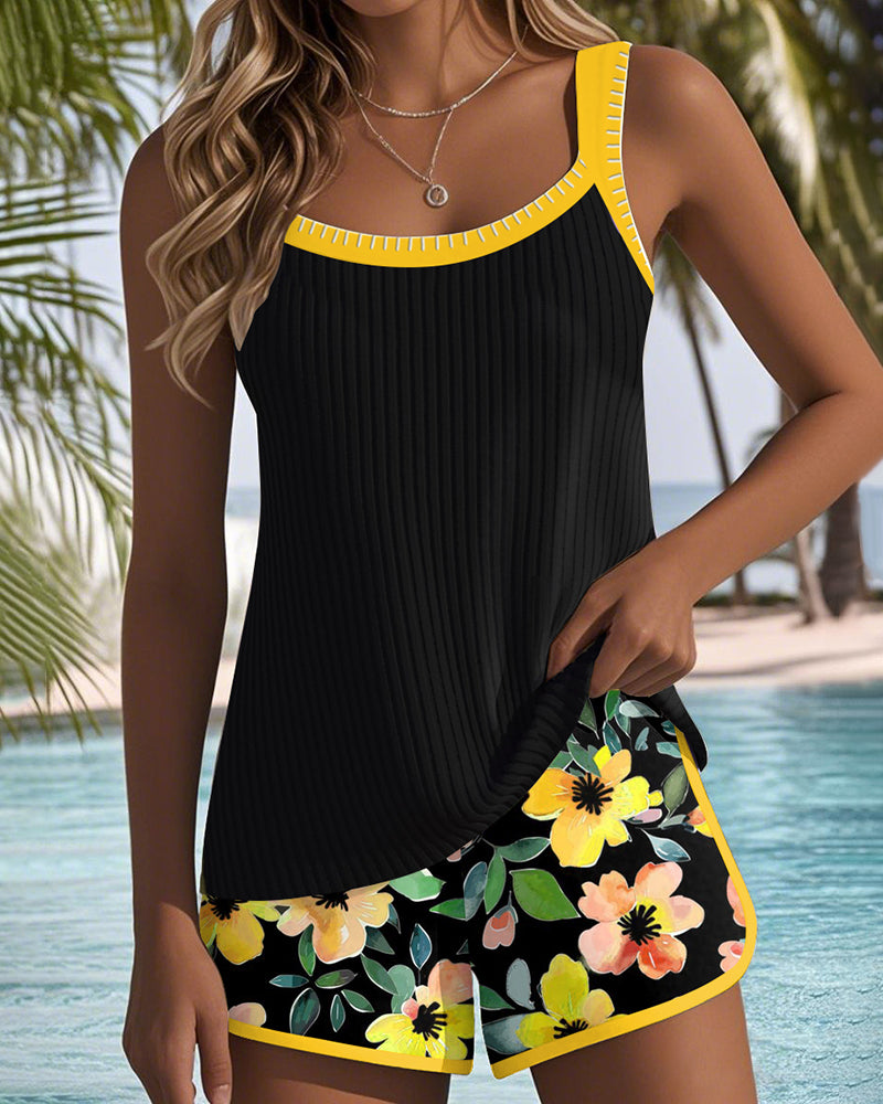 DELACROIX | Tankini Femminile Glamour Bianca
