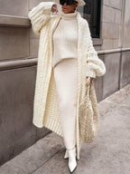 Ivory™| Cappotto in Maglia