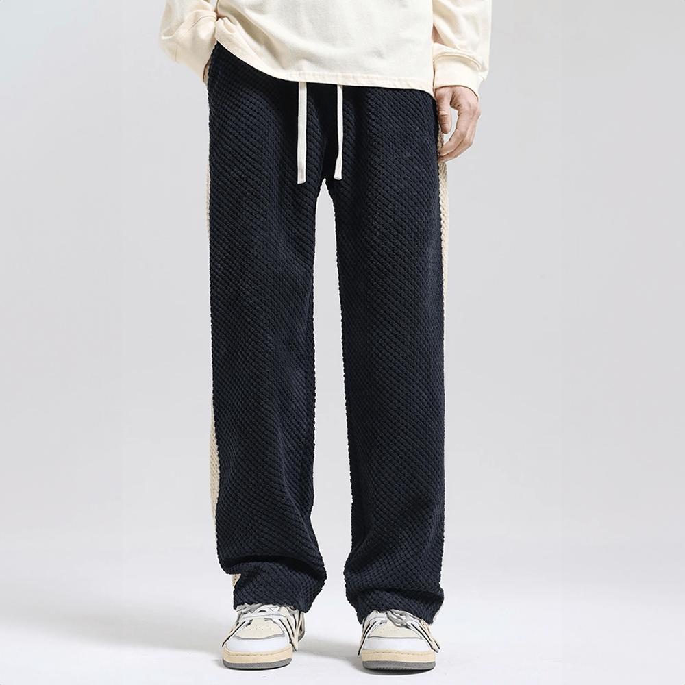 Caspar | Pantaloni da Jogging in Waffelcord