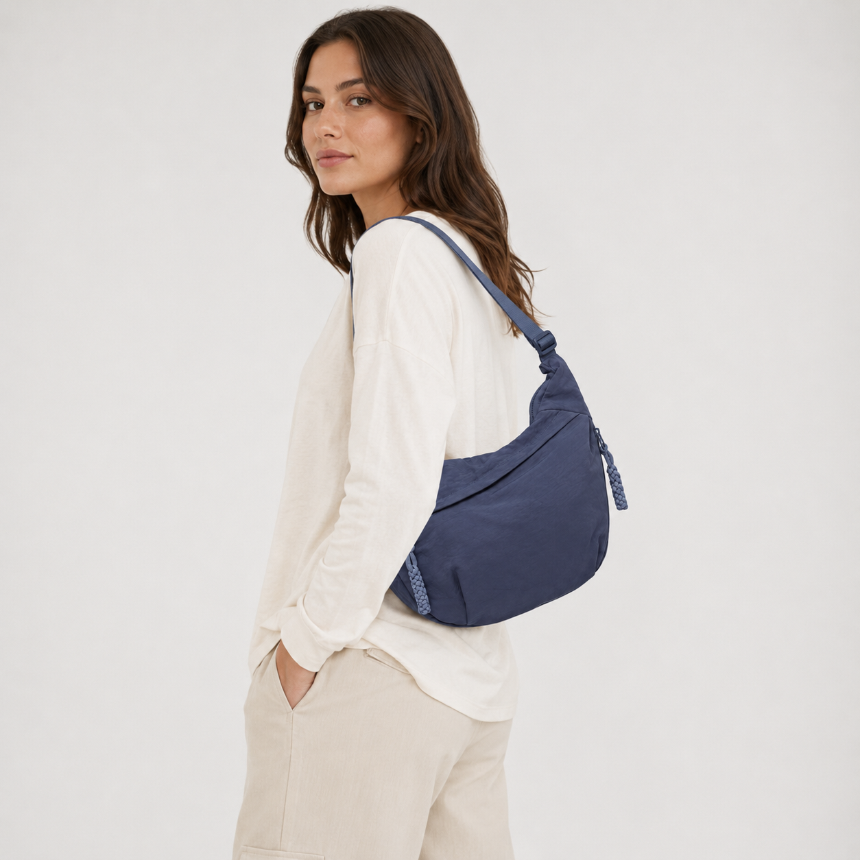 Chiara | Borsa a Spalla Grigio