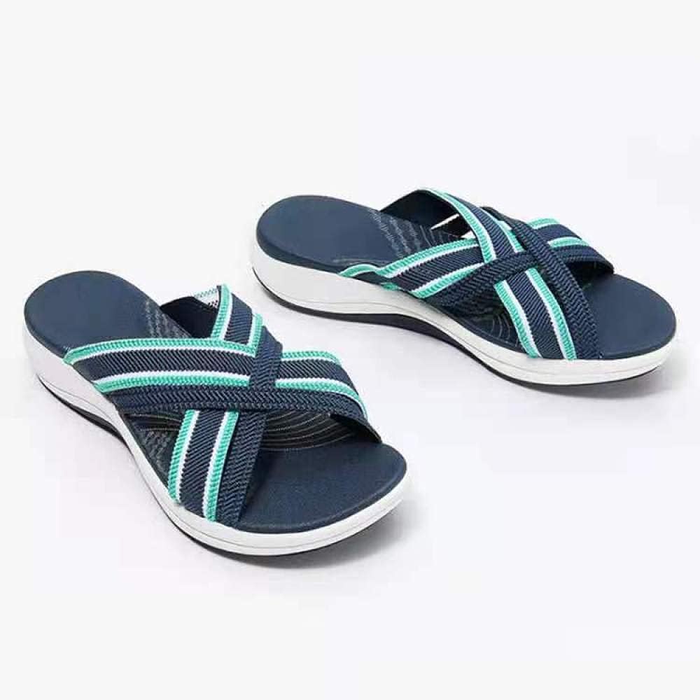 Aerynna™ | Sandali Cross-Slide Comfort Ortopedici