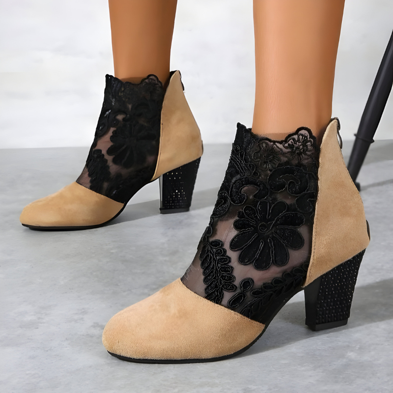 Norene™| Stivaletti in Pizzo