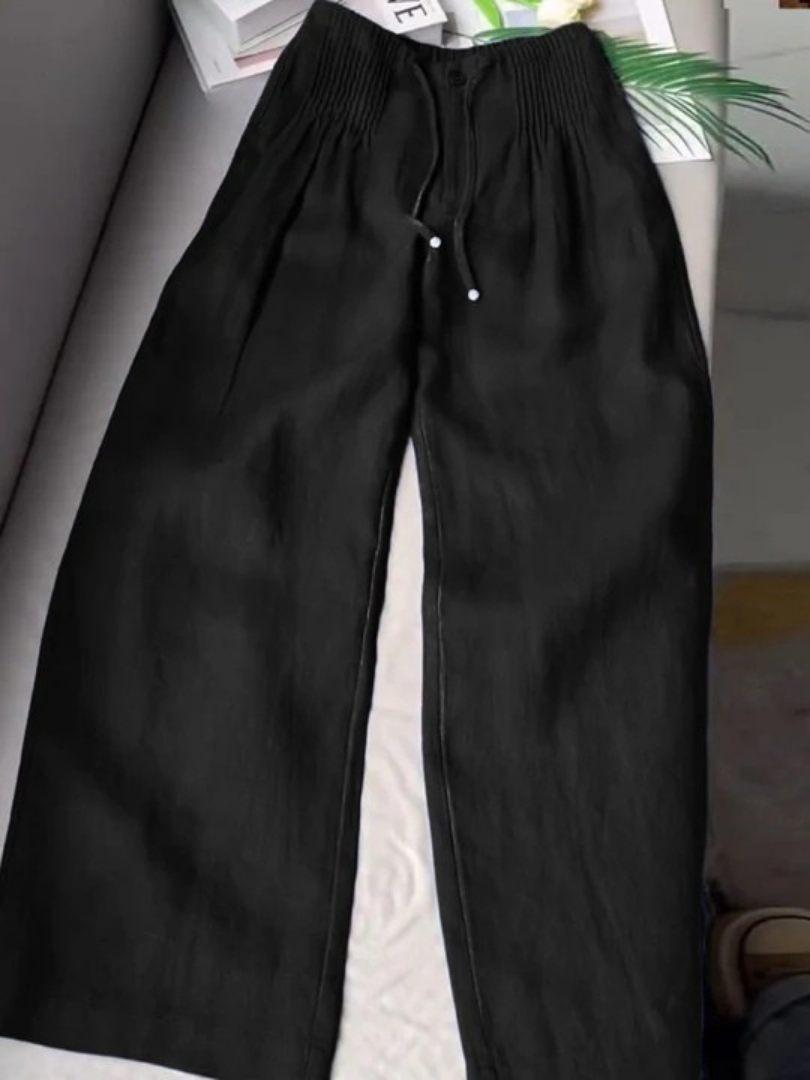 Isabelle | Pantaloni fluidi a gamba larga