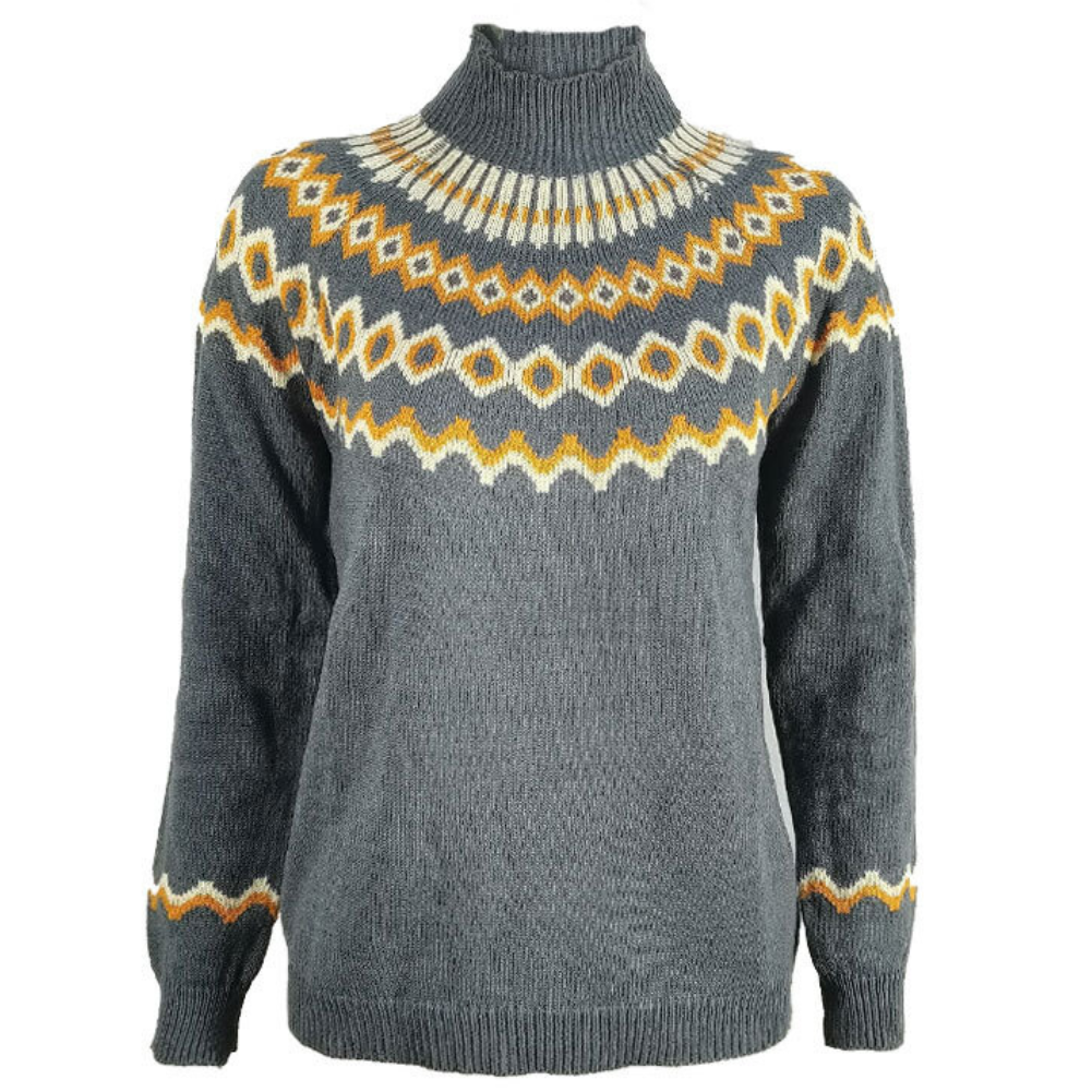 Sylvia™| Maglione elegante a collo alto