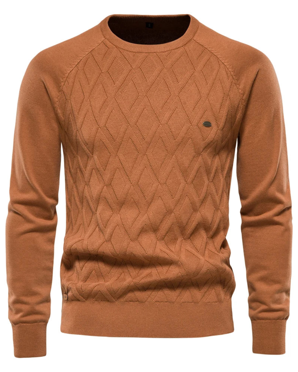 Maglione da Uomo con Design a Quadri