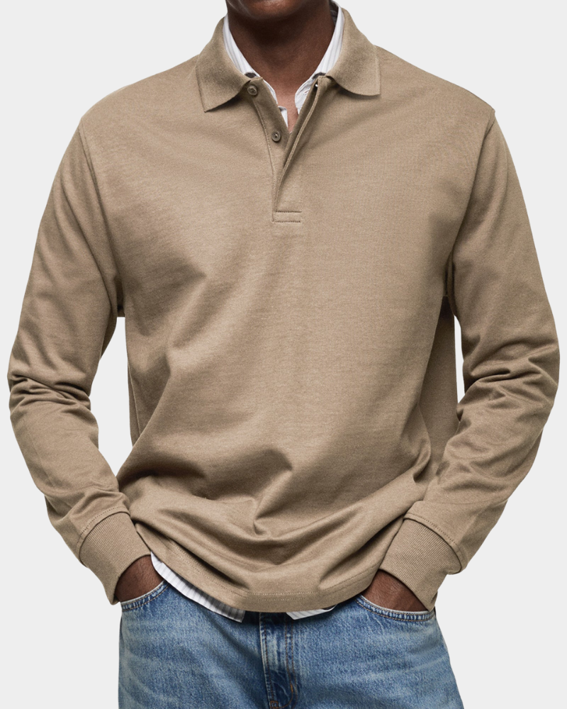 Lucca | Polo a Maniche Lunghe Premium