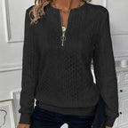 LUCIA I Maglione con zip