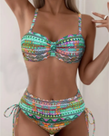 Jada | Sexy Set Bikini con Stampa Etnica