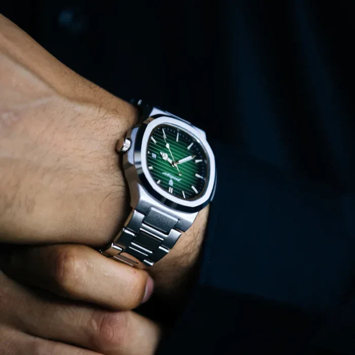 Orologio da Uomo Iconic Luxe in Acciaio Inossidabile - Orologio Argento Classico