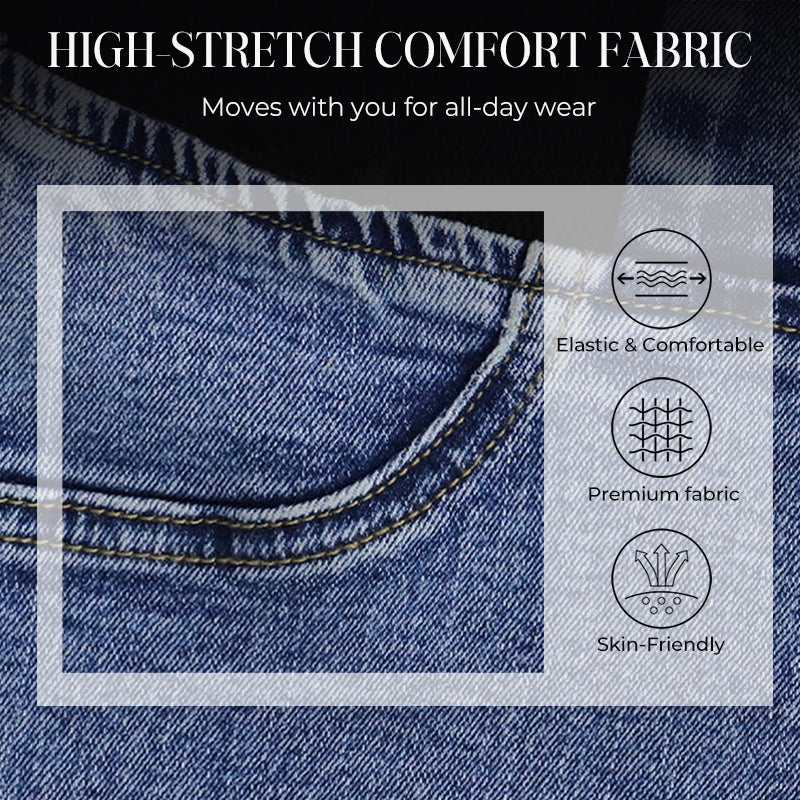 Jeans Stretch a Vita Alta da Donna
