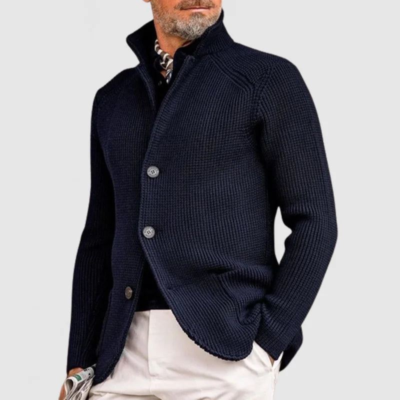 Simon | Gilet Classico In Maglia