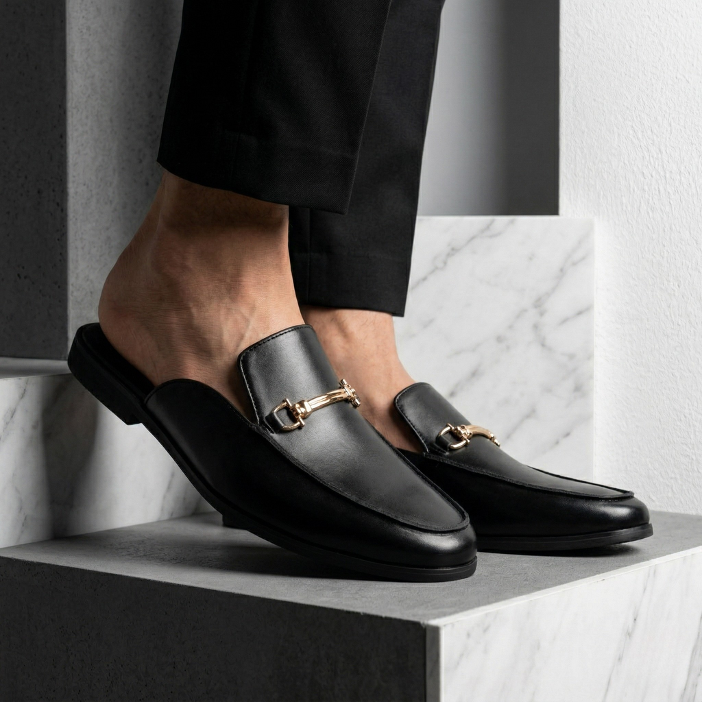 Zalecta | Mules in Pelle di Lusso