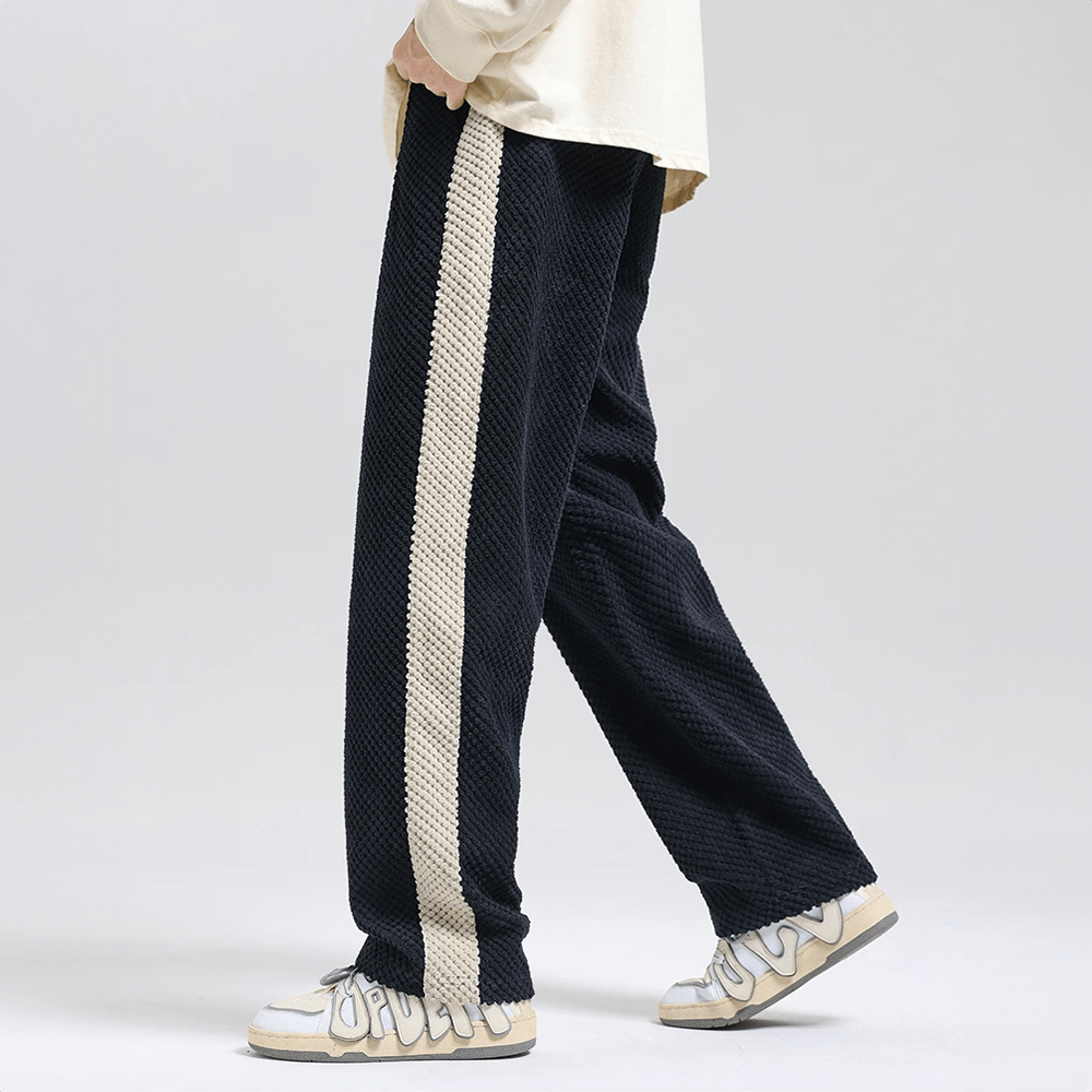 Caspar | Pantaloni da Jogging in Waffelcord