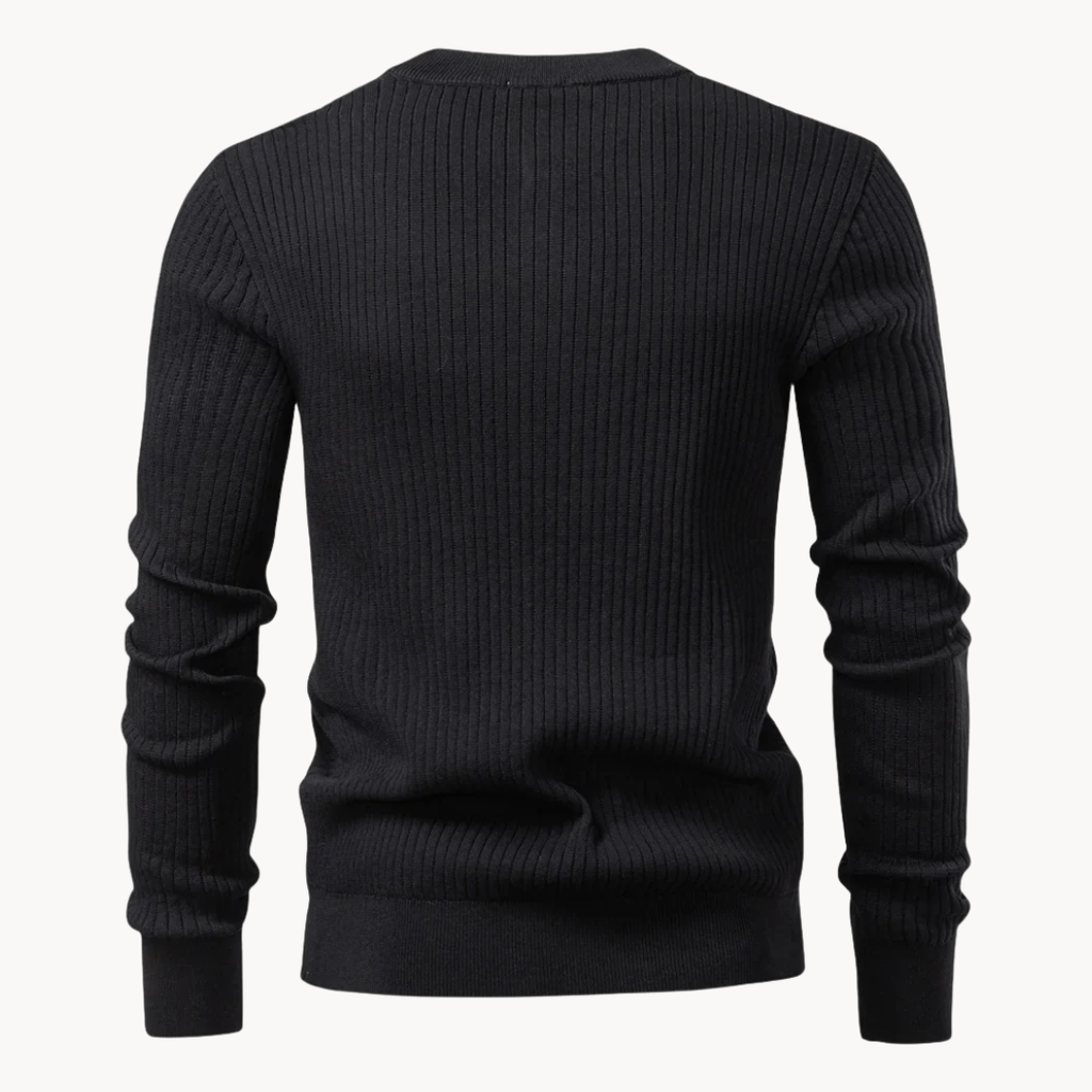 Zalecta | Maglietta Henley a Costine