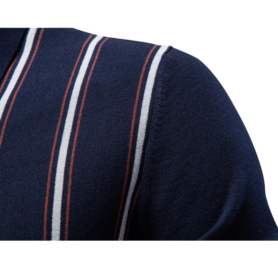 Enrico | Polo Zip Raffinato