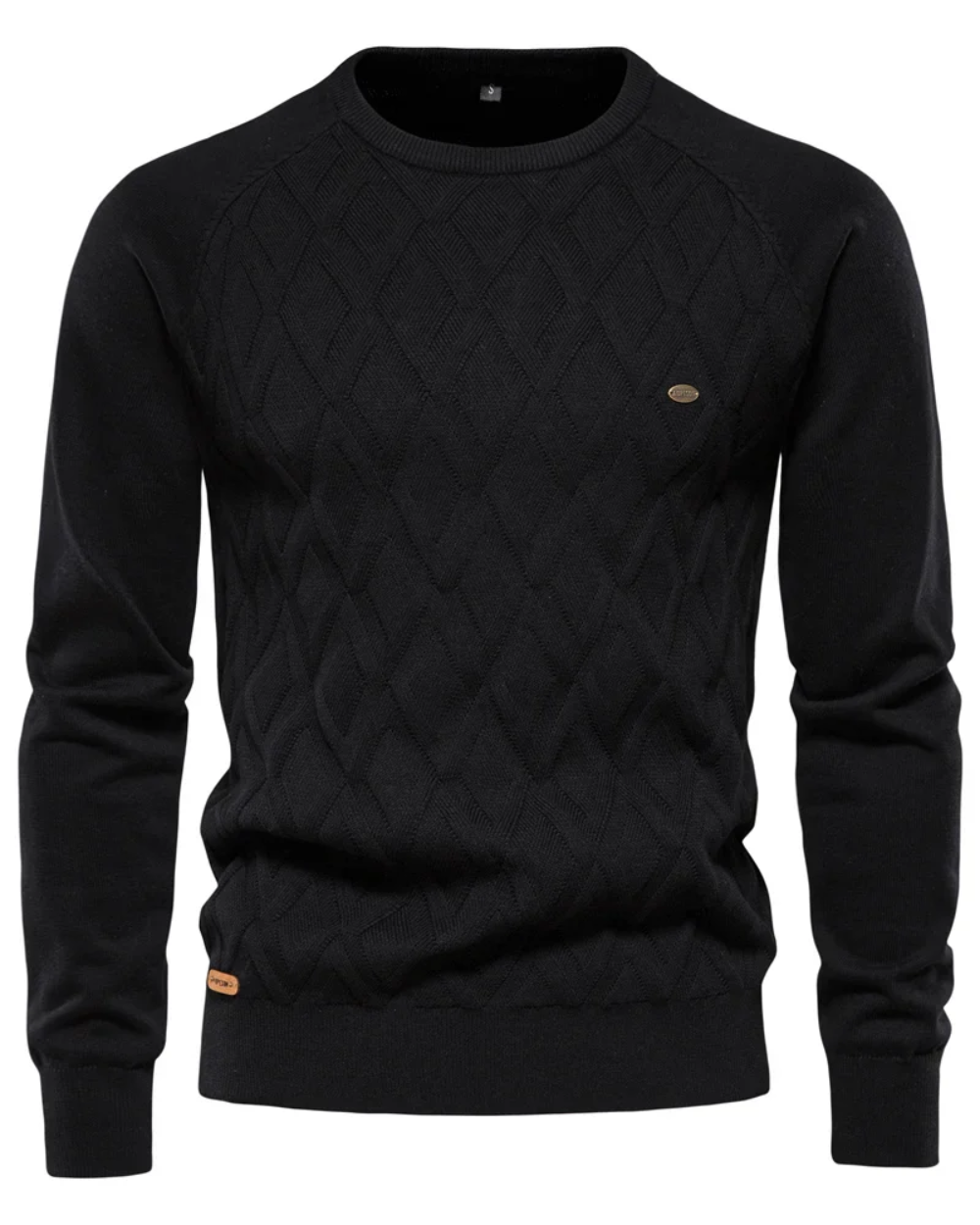 Maglione da Uomo con Design a Quadri