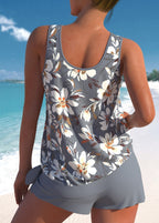 Helena | Set Tankini Floreale Elegante per Donne