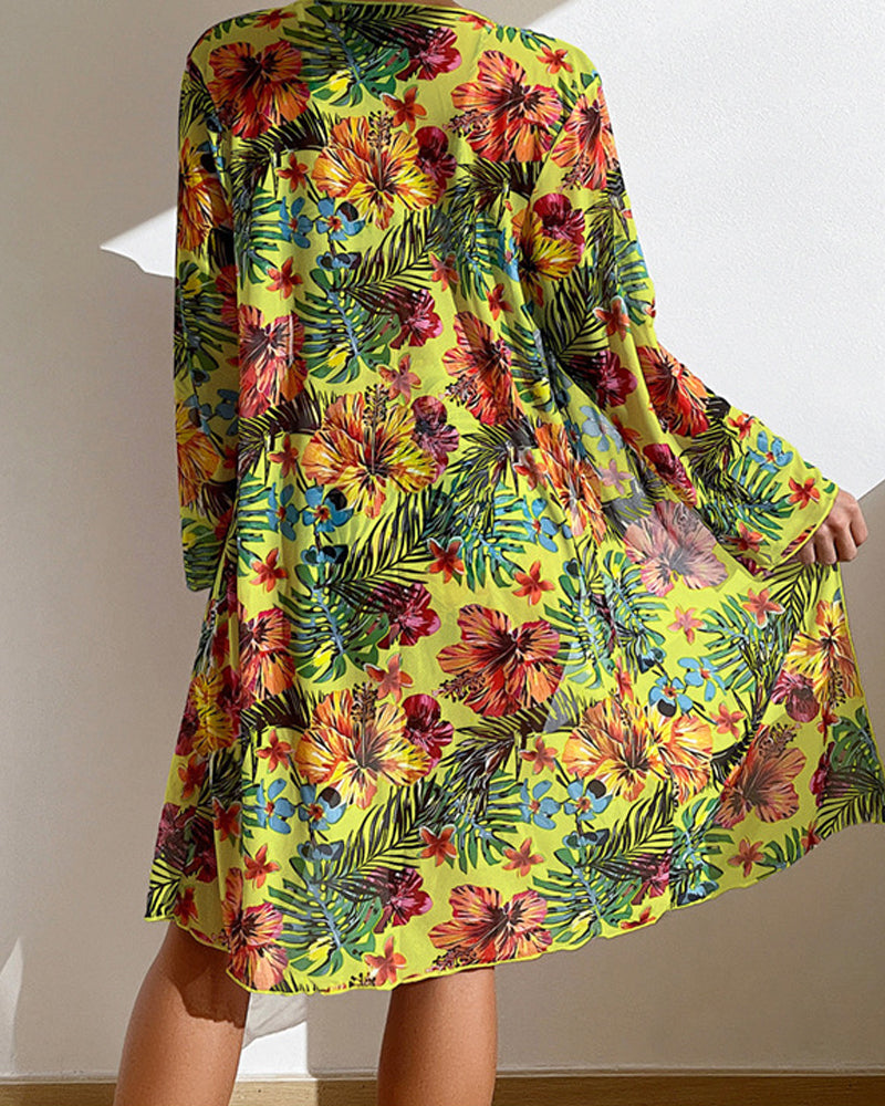 Glenda - Bikini con gonnellino a fiori