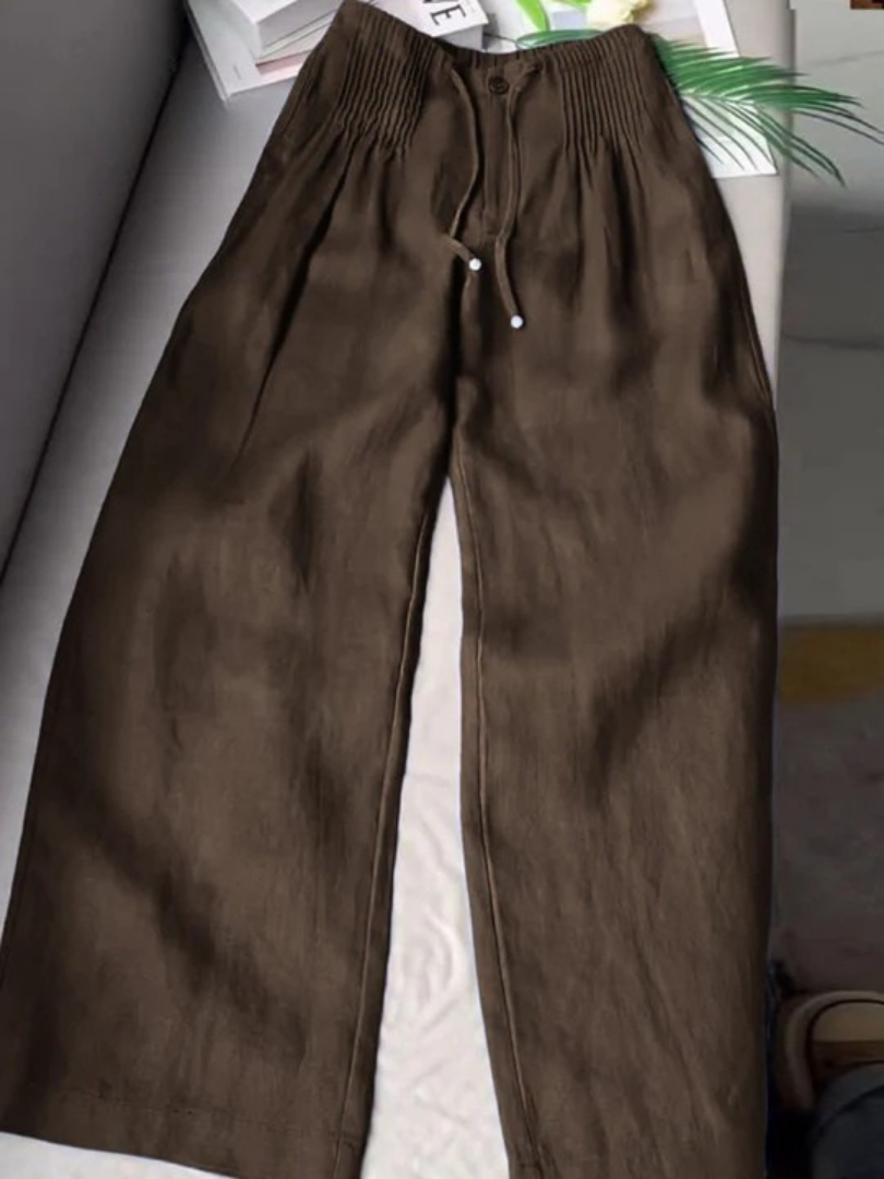 Isabelle | Pantaloni fluidi a gamba larga