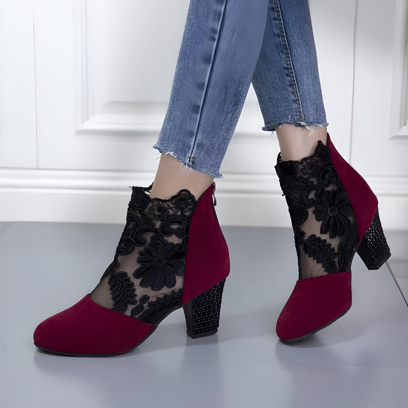Norene™| Stivaletti in Pizzo