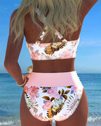 Jolina | Bikini a Contrasto Floreale