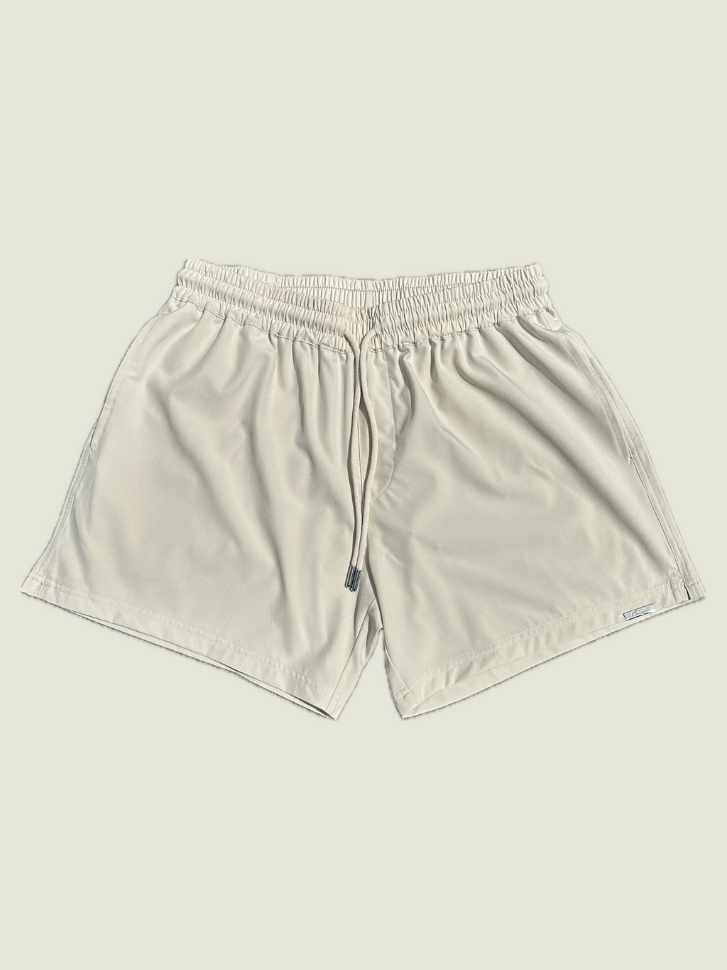 Pantaloni Corti Classici - Crema