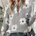 BLOOM | Pullover con colletto a zip