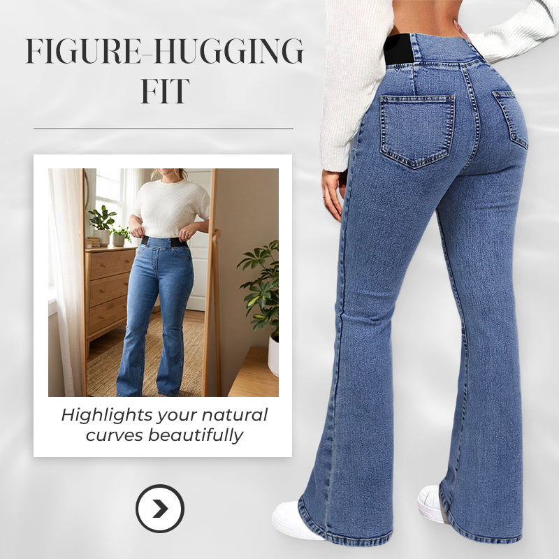 Jeans Stretch a Vita Alta da Donna