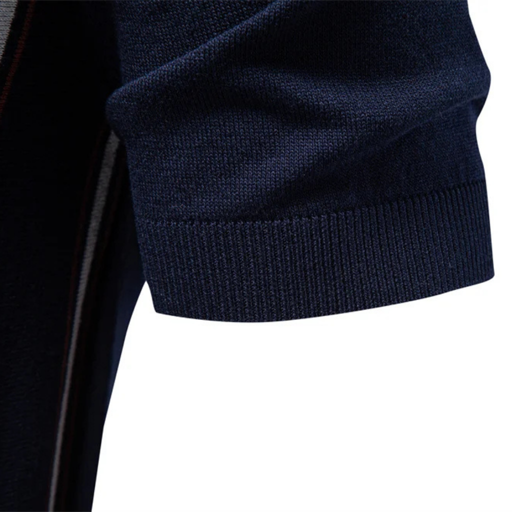 Enrico | Polo Zip Raffinato