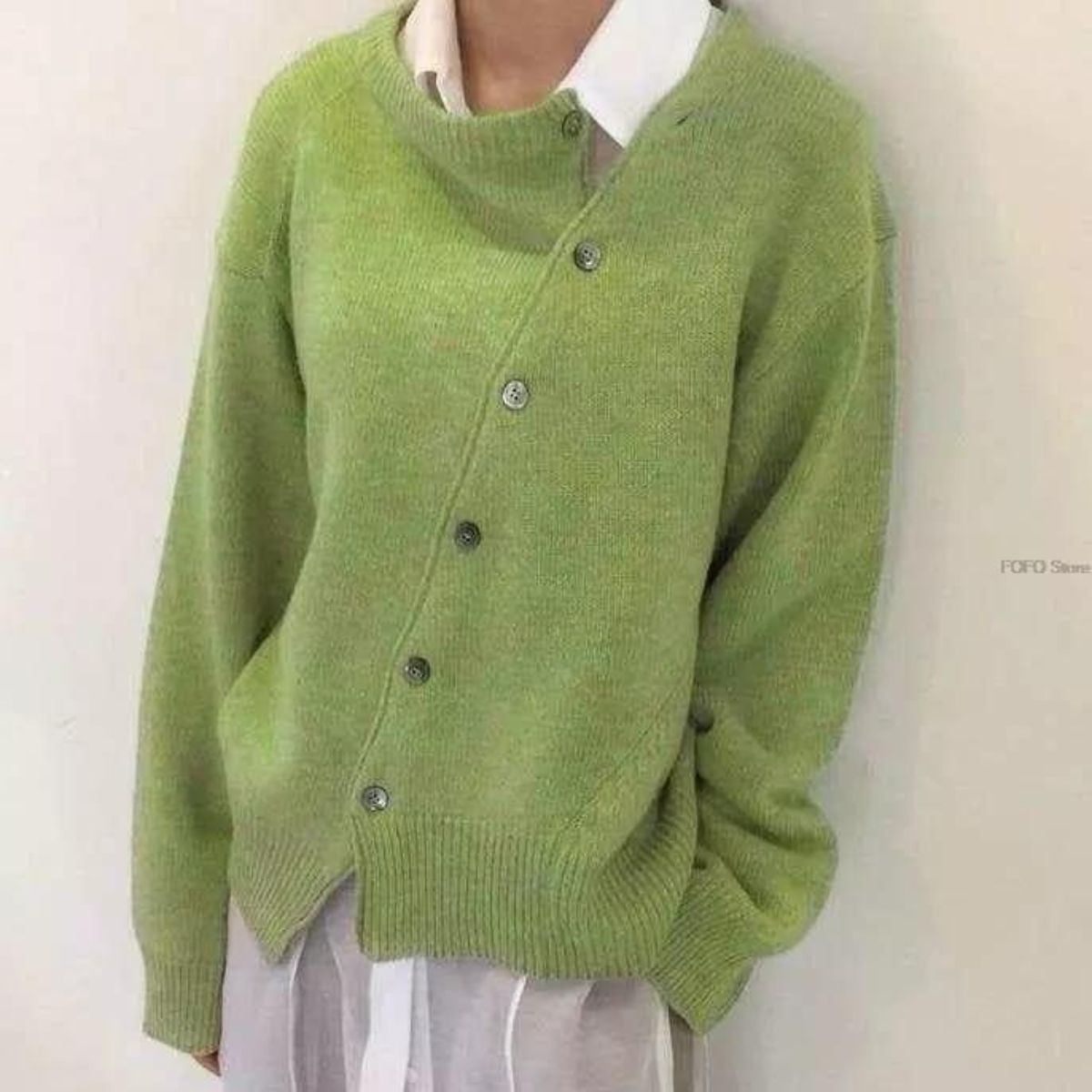 Ashley™| Maglione con Bottoni