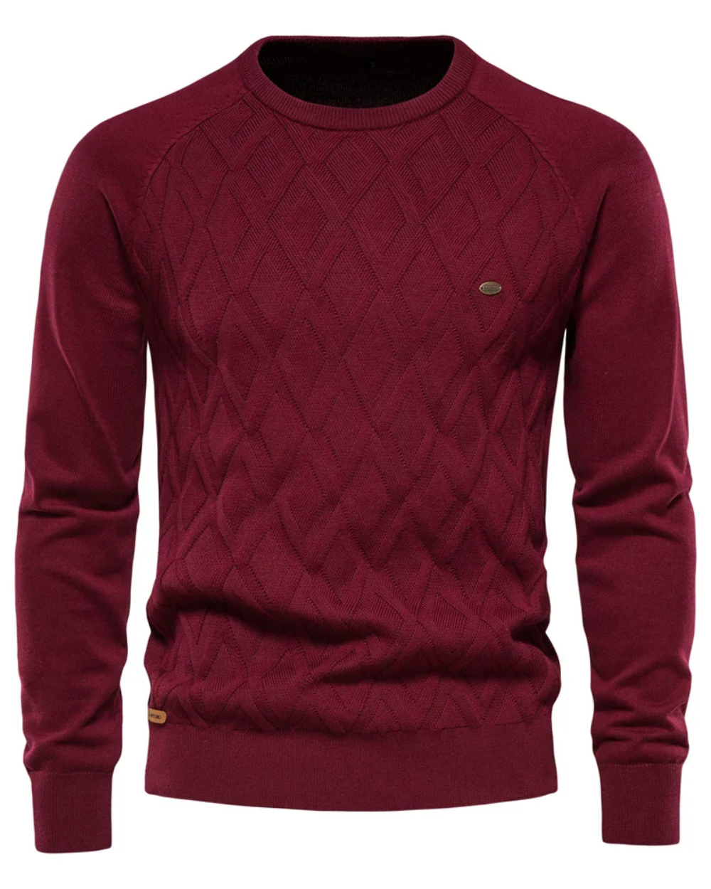 Maglione da Uomo con Design a Quadri