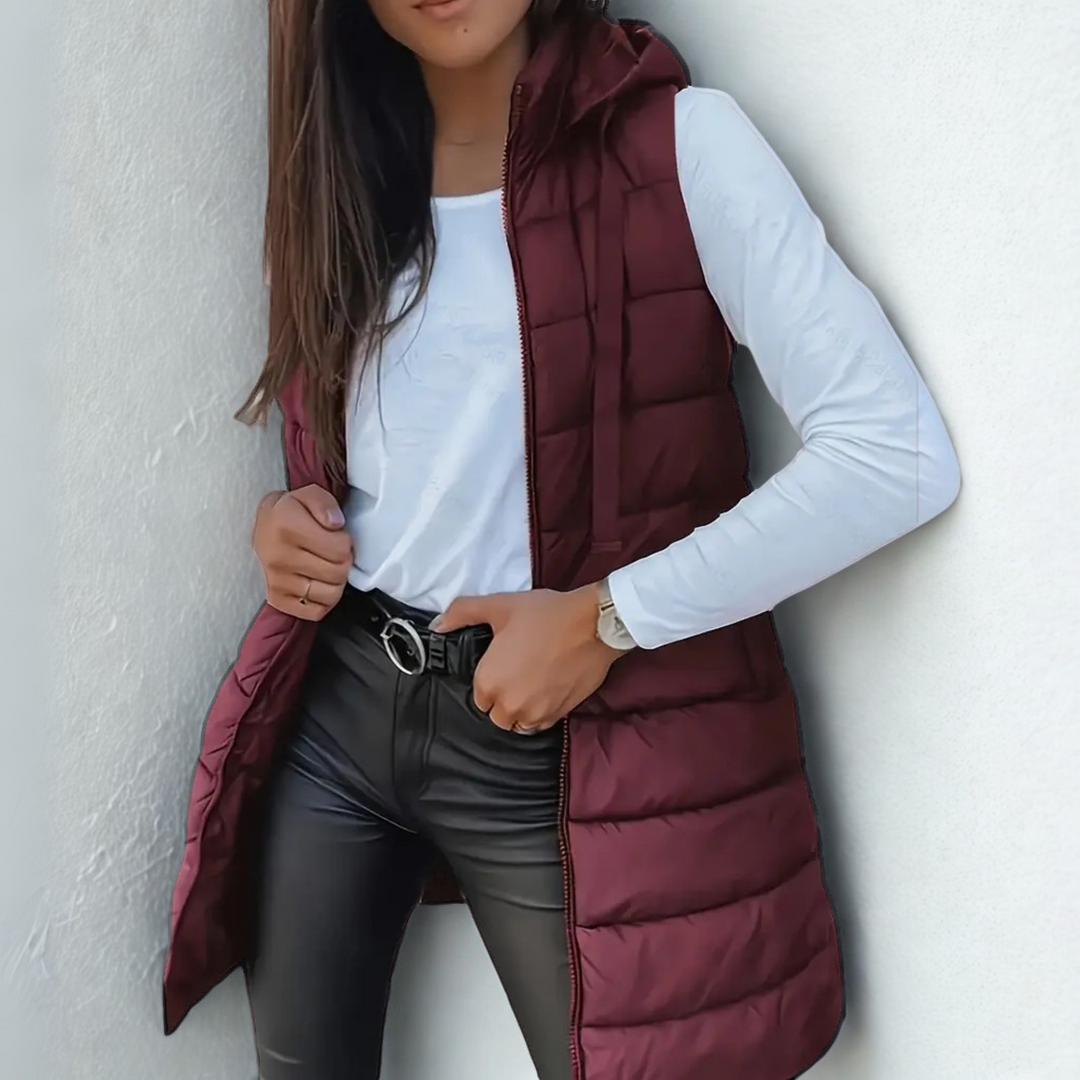 Rosemarie™| Gilet lungo da donna